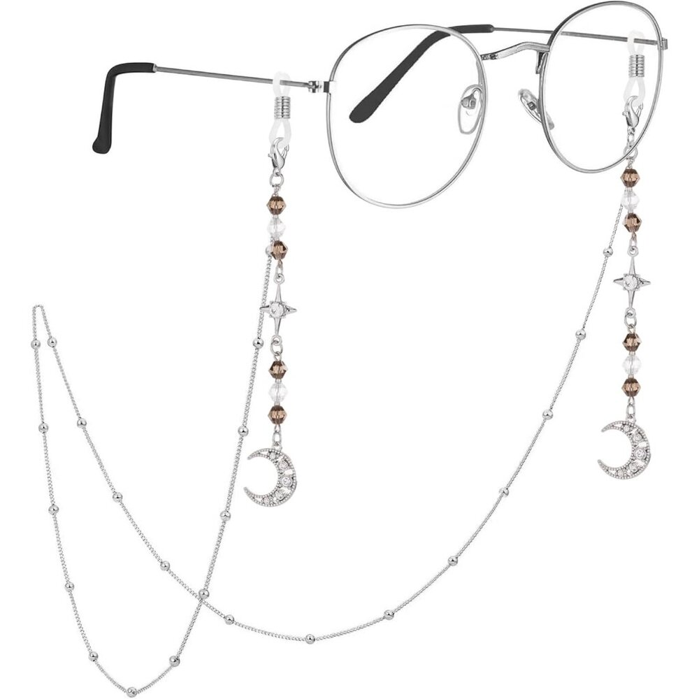 Stylish Eyeglass Chain for Women - Glasses Holder Chain for Eyewear Retainer Str